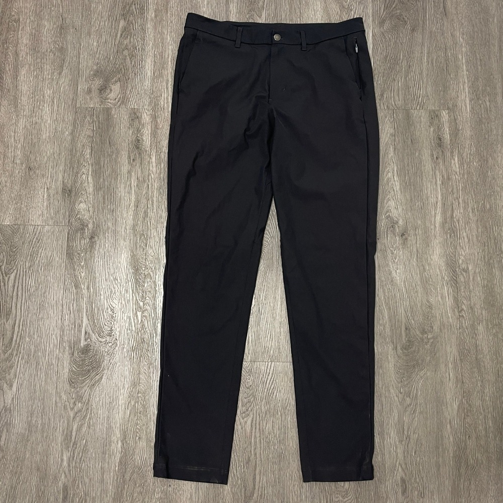 Lululemon Pants Mens 34x33 Gray Commission Slim Technical Chino Golf Performance